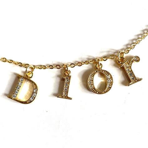 dior necklace new collection|full name dior necklace.